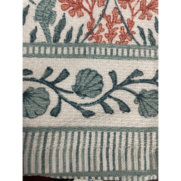Sigrid Olsen Home Kitchen Dish Towels Ocean Shells 100% Cotton 20" X 28" - Picture 7 of 7